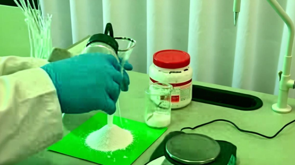 Avant poudre activation